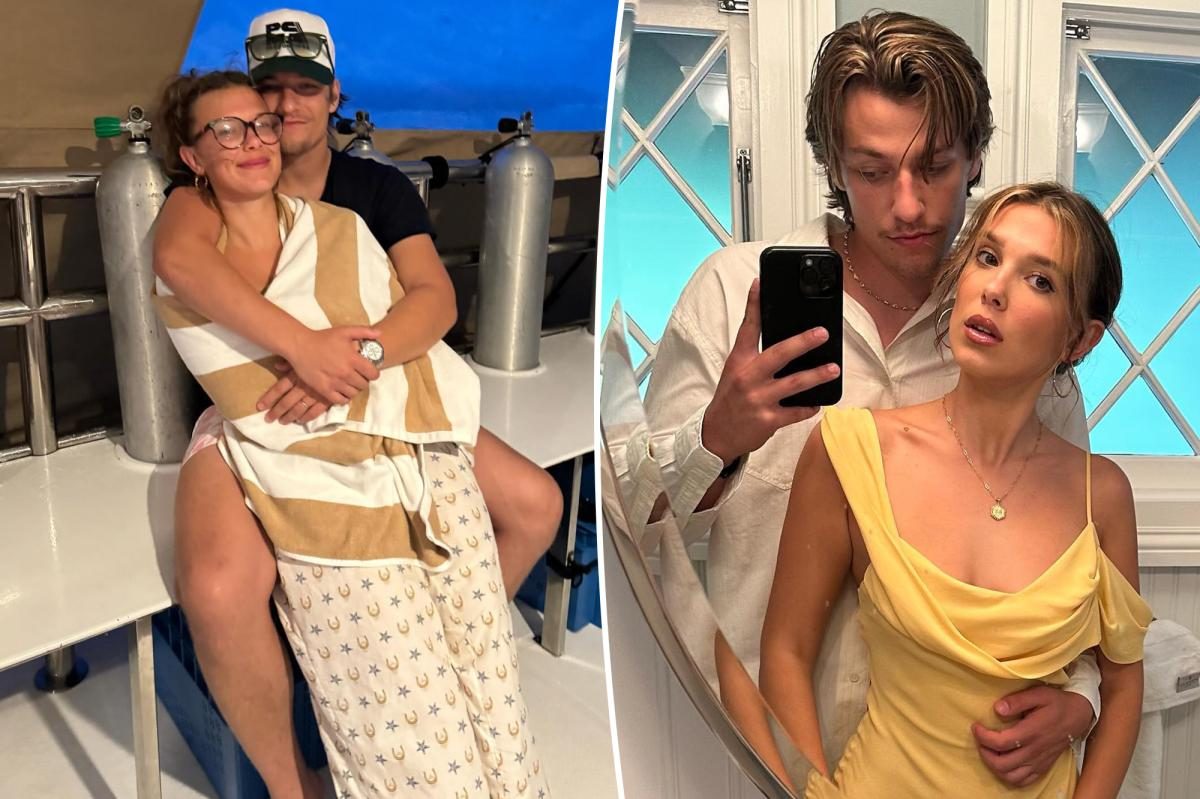 Heartwarming photo reveals baby #2 for Millie Brown & Jake Bongiovi