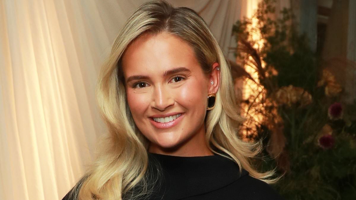 Molly‑Mae shakes up Emma Grede’s dinner with bold black blouse