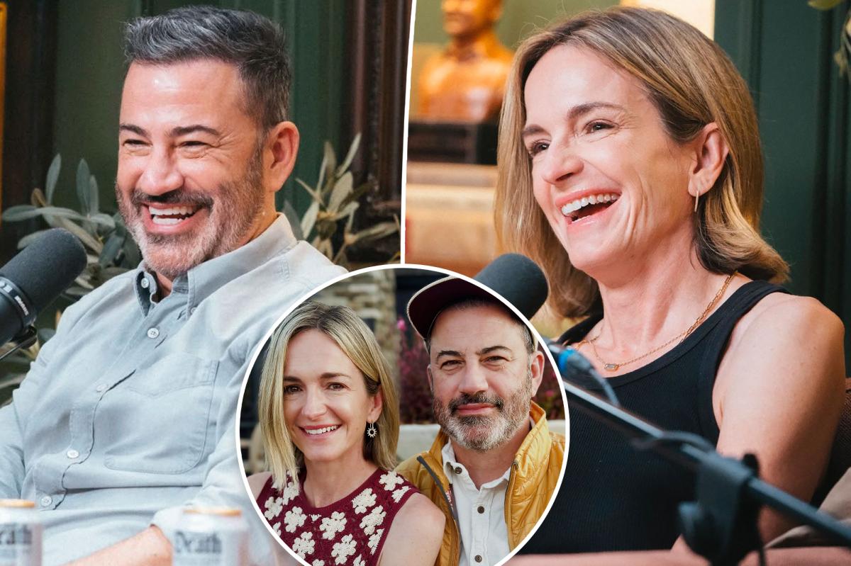Molly McNearney spots Jimmy Kimmel's hidden crush over lunch