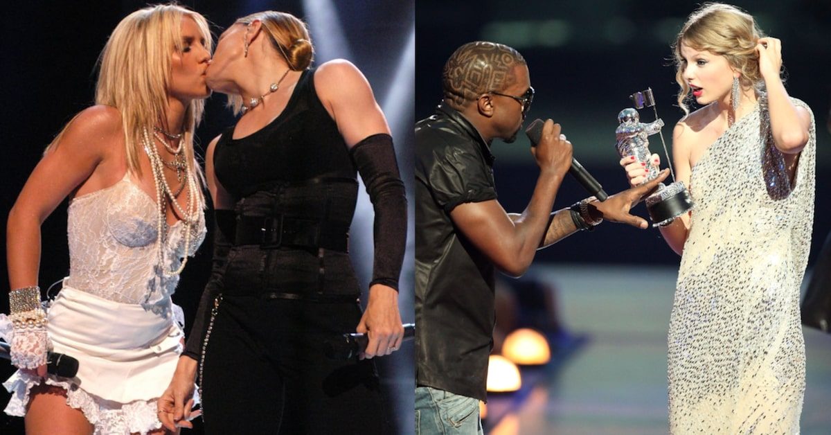 Madonna shocks MTV in 2003; Kanye erupts in 2009—VMA moments shock