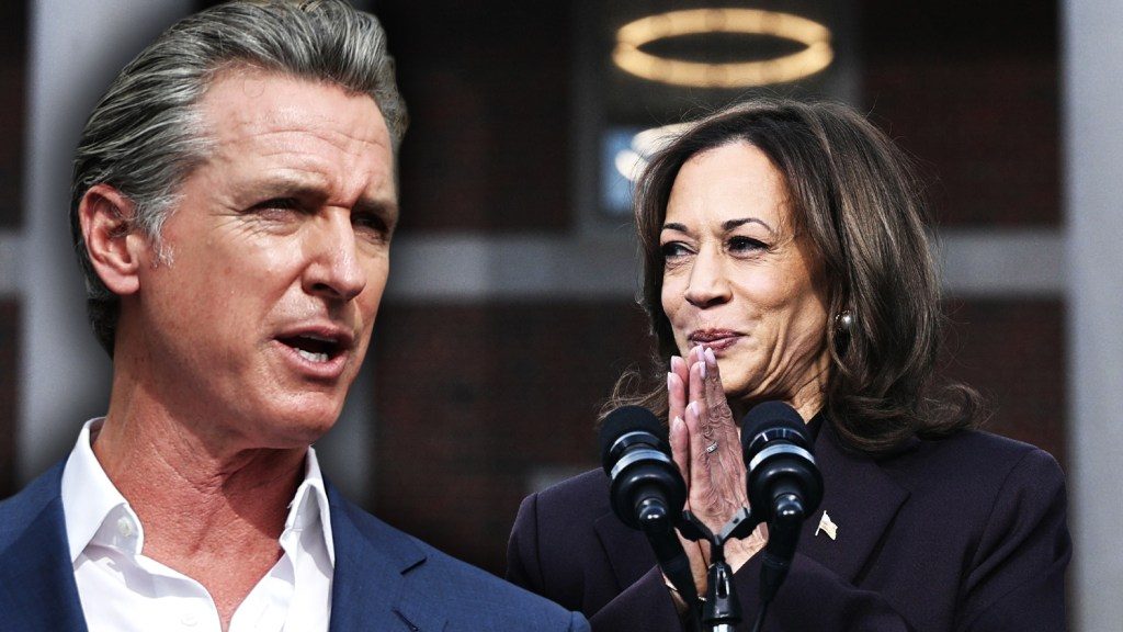 Newsom Promises to Step Aside if Harris Seeks 2028 Presidency