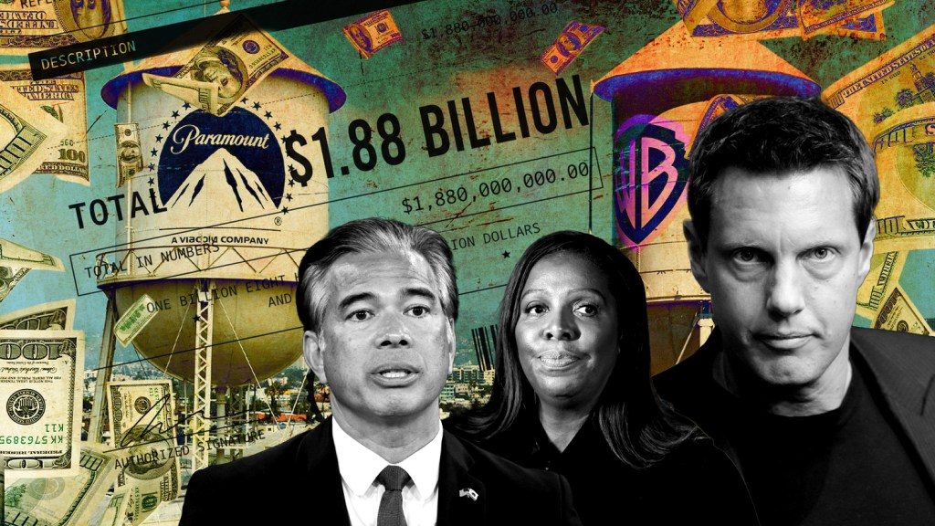 AGs Slam Deal, Forcing Paramount & Warner Bros to Pause $111B Merger