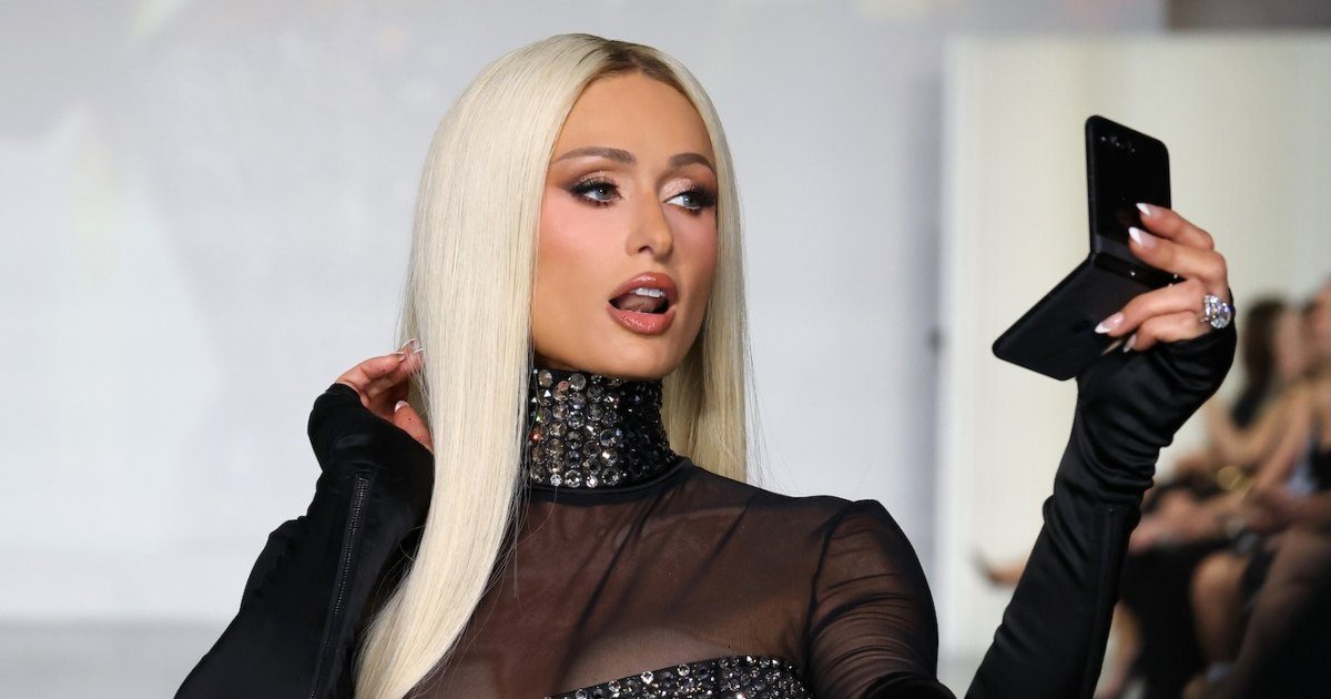 Paris Hilton’s Secret Brown Wig Cover‑Up Revealed at Blonds 20th Show