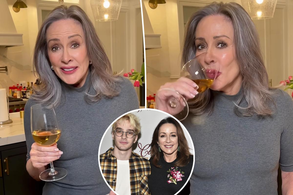 Patricia Heaton says son's remark sparked quitting booze and Solubrae