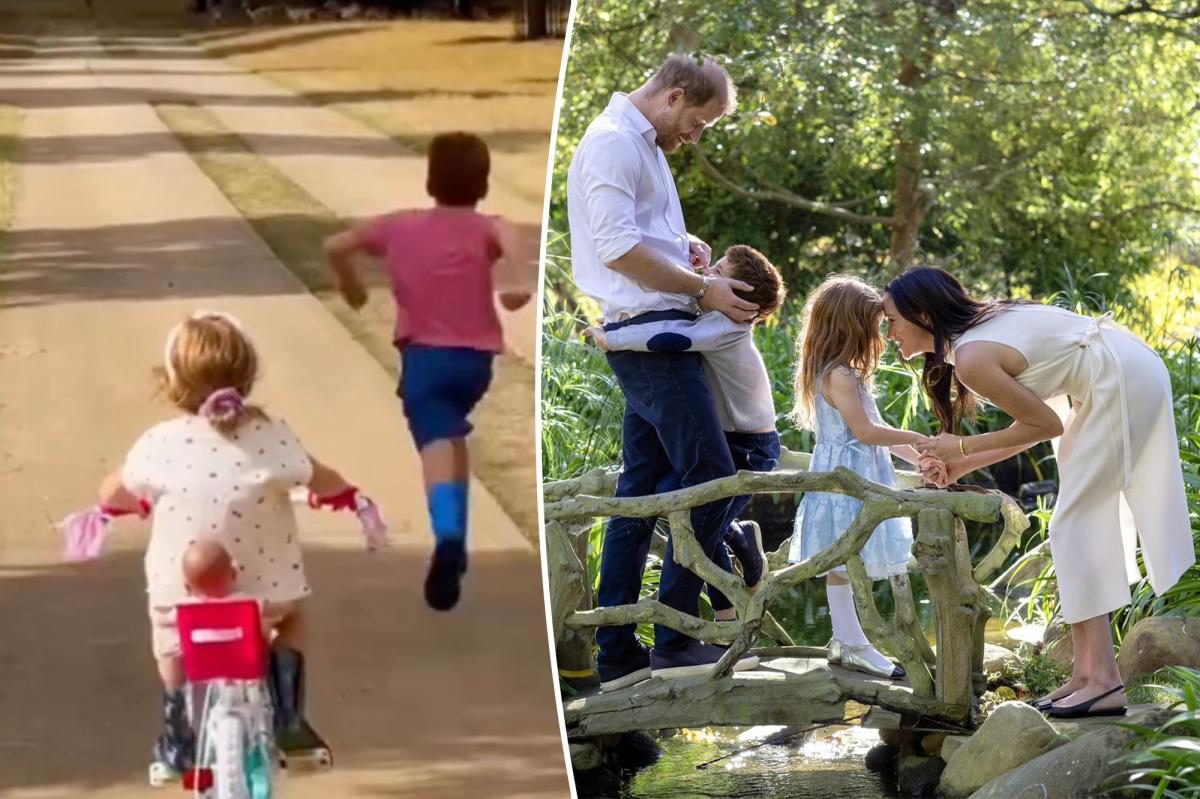 Archie & Lilibet leave after Meghan & Harry warn of security chaos