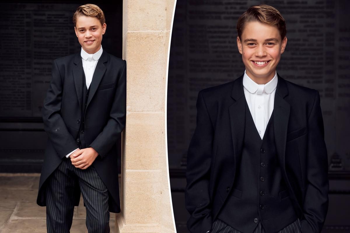 Prince George’s Rainy First Day at Eton Leaves Us All Speechless