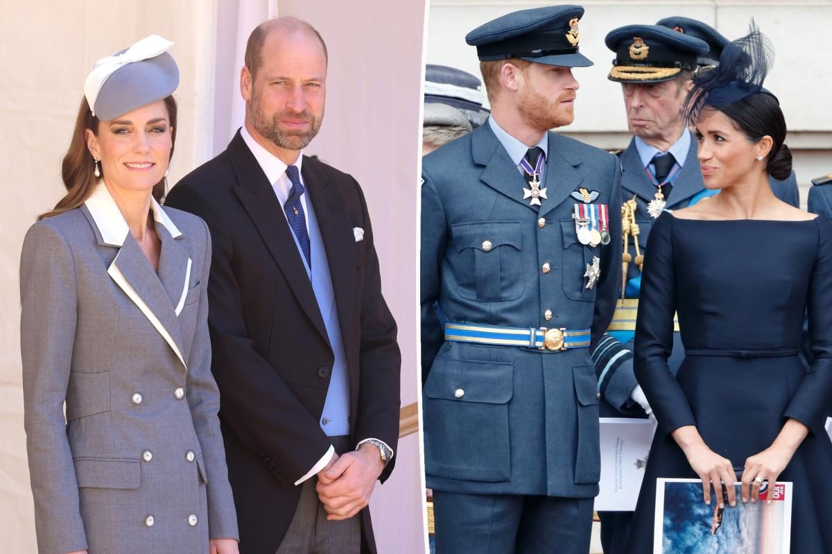 Surprise William & Kate Return After Harry's Exit