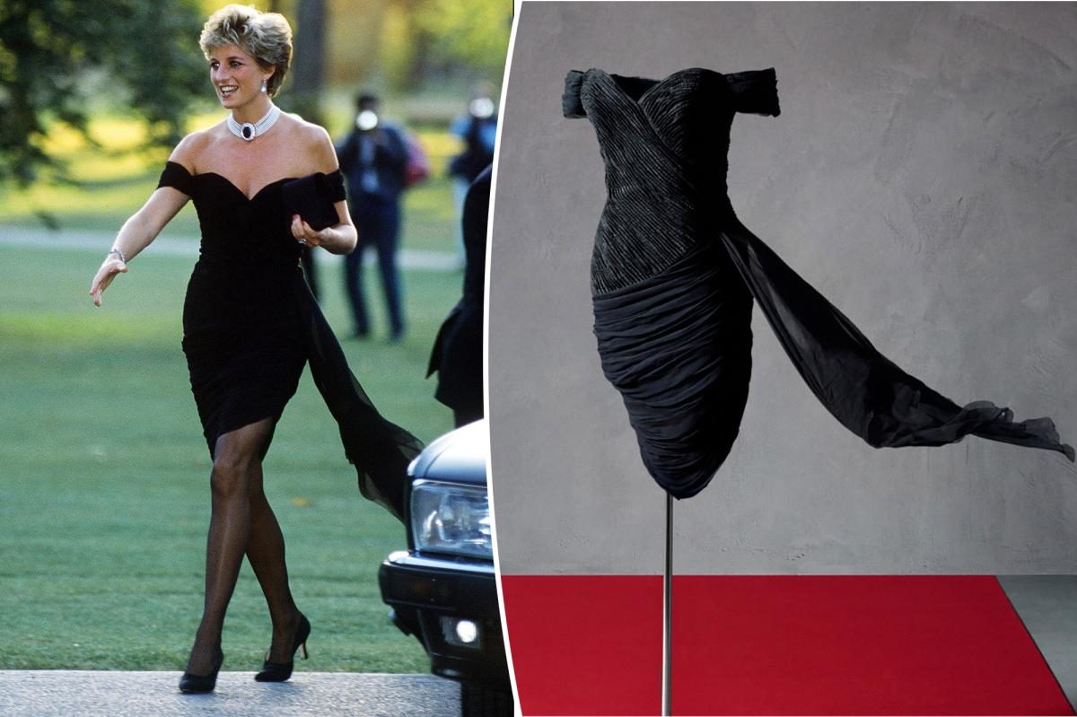 Princess Diana’s Silk Revenge Dress Will Shock Auction Buyers