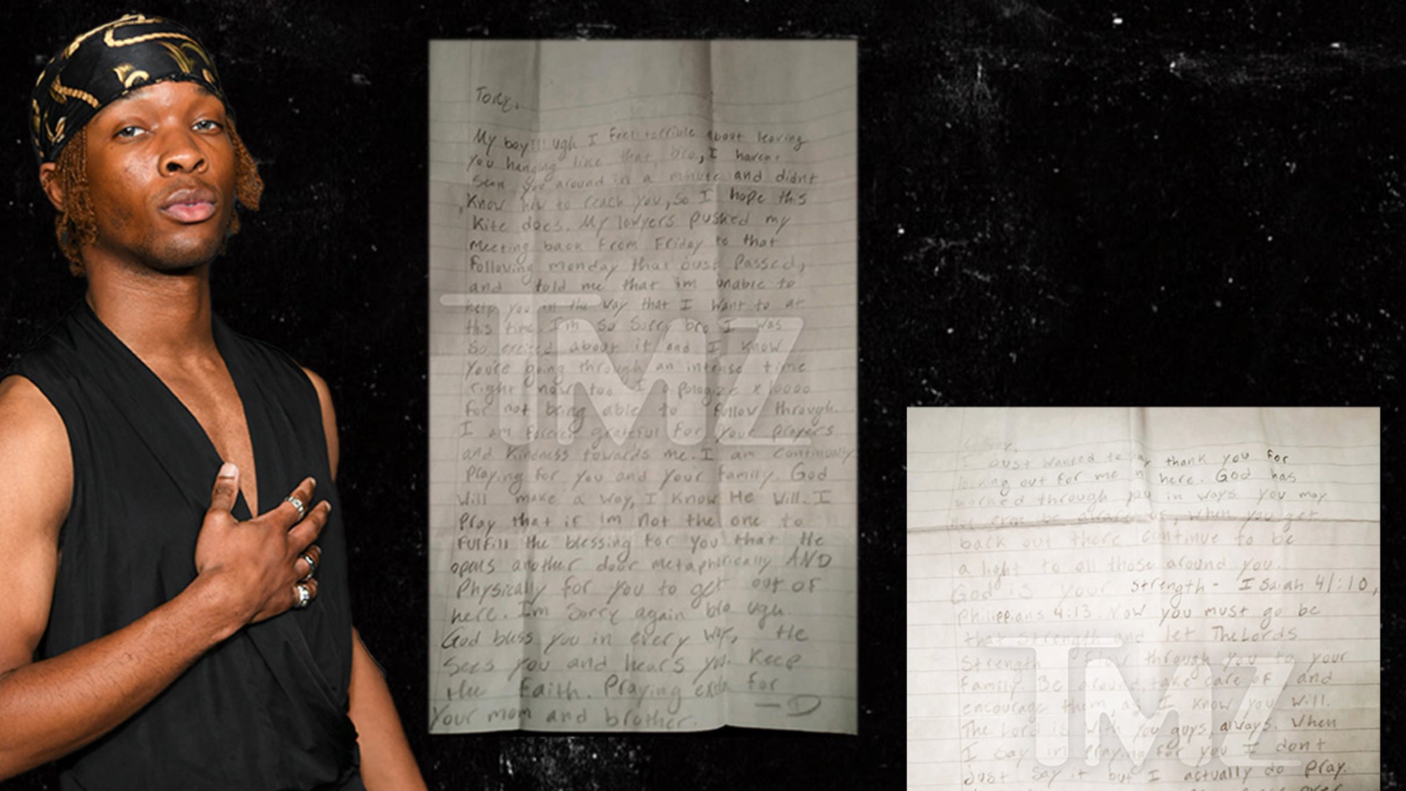 D4vd writes inmate a desperate letter, still owes $1,000 bail