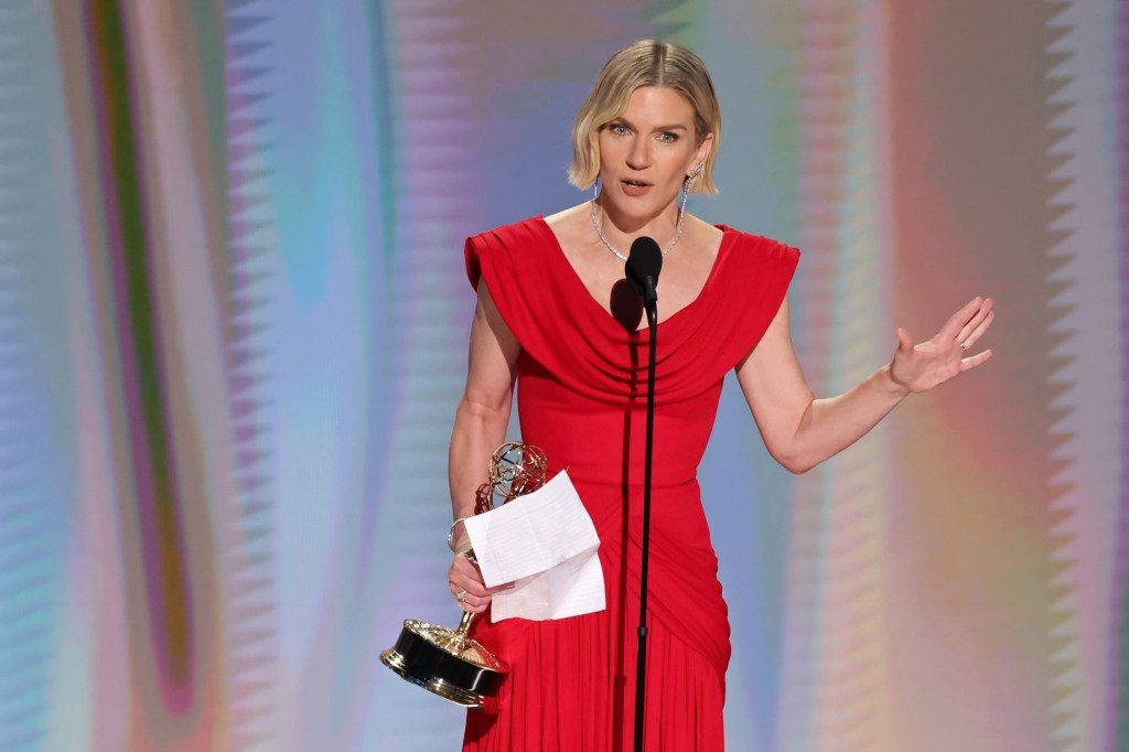 Rhea Seehorn Shakes Emmy Scene, Clinches First Award for Pluribus