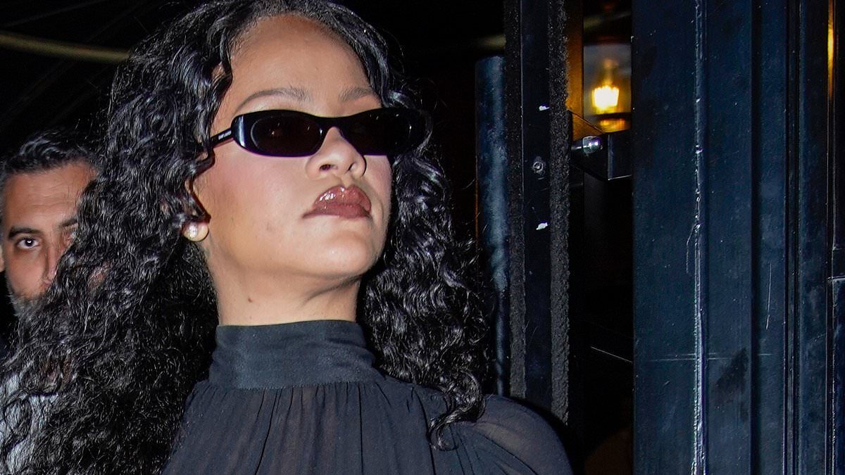 Rihanna’s sheer dress shocker after Celine Dion concert
