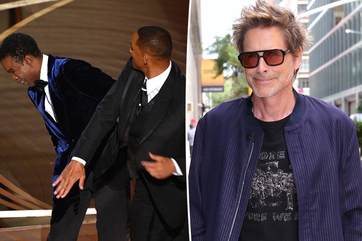 Rob Lowe Confesses He Was Happy When Will Smith Slapped Chris Rock