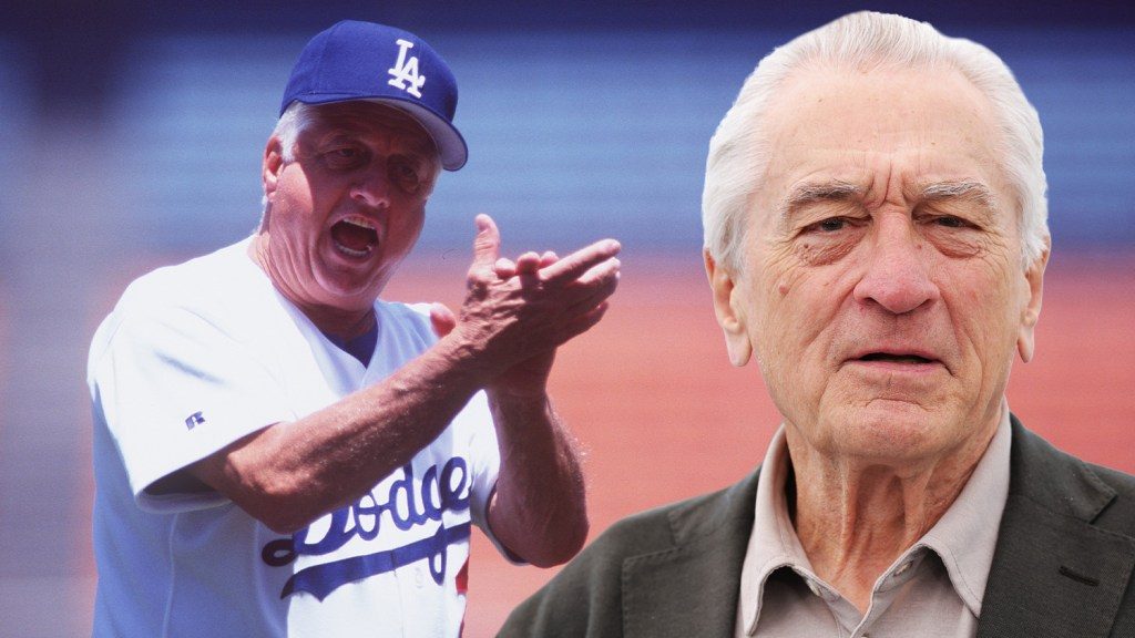 De Niro to step into the dugout as Dodgers legend Tommy Lasorda