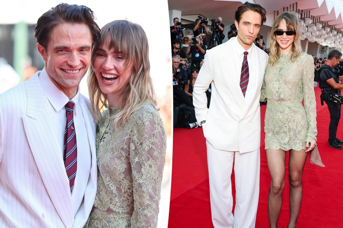 Robert Pattinson & Suki Waterhouse steal a daring kiss in Venice