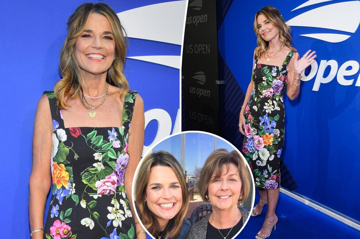 Savannah Guthrie defies silence on US Open carpet after mom vanished