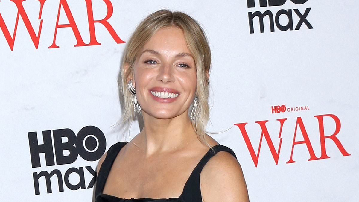 Sienna Miller Shakes NY in Feathered Mini‑Dress, Confirms Pregnancy