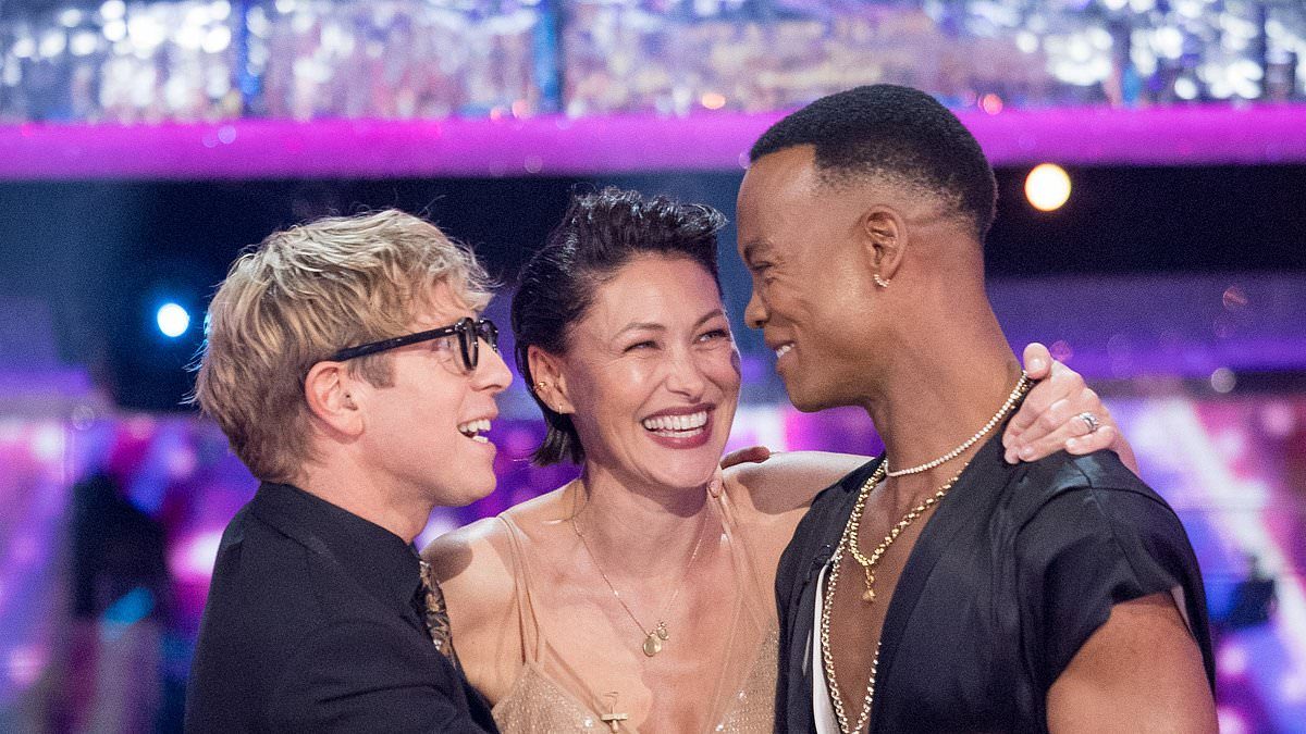 Secret dance battle with David, Michael & Emma stuns Strictly’s launch show