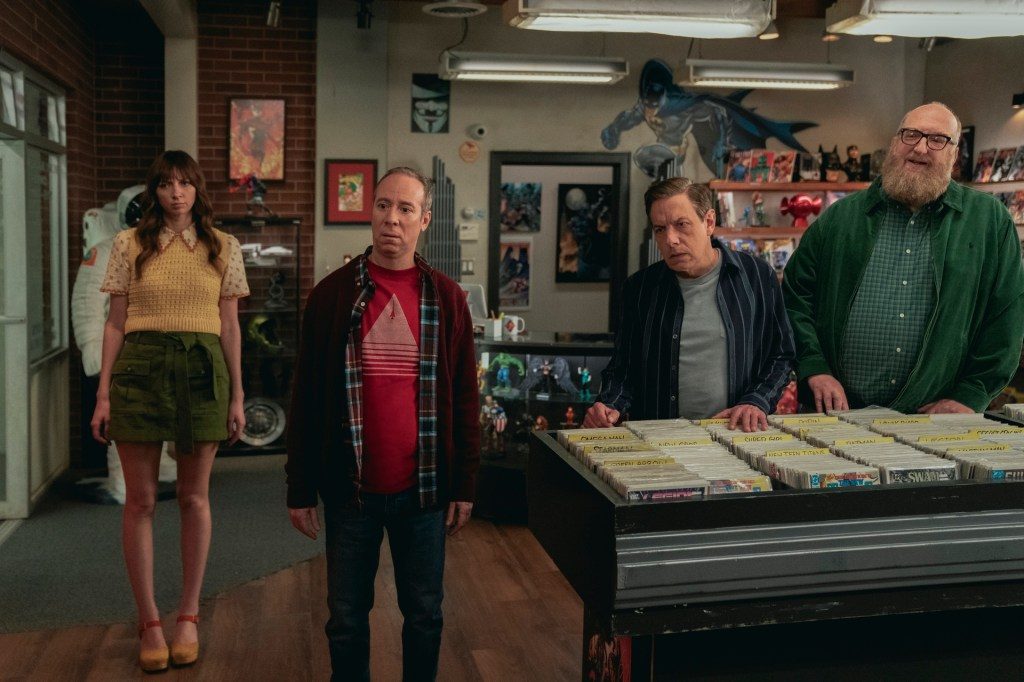 Stuart Fails' finale snaps back to laugh‑track sitcom, defying format