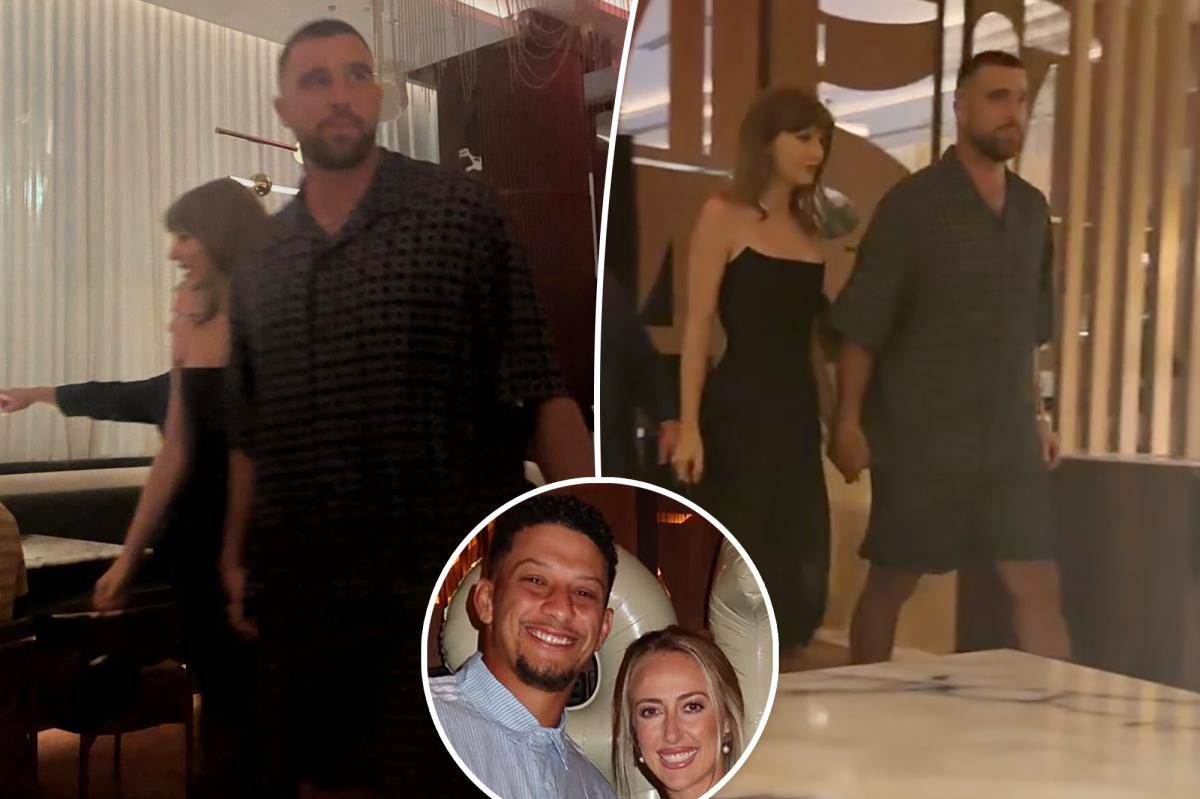 Taylor Swift & Travis Kelce Surprise Patrick Mahomes with Birthday Bash