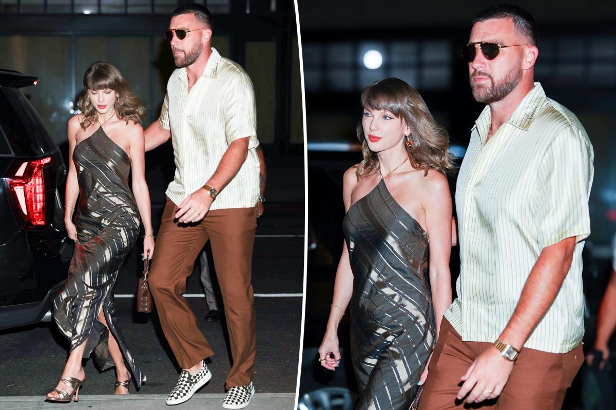 Taylor Swift & Travis Kelce steal Manhattan's night with secret kisses