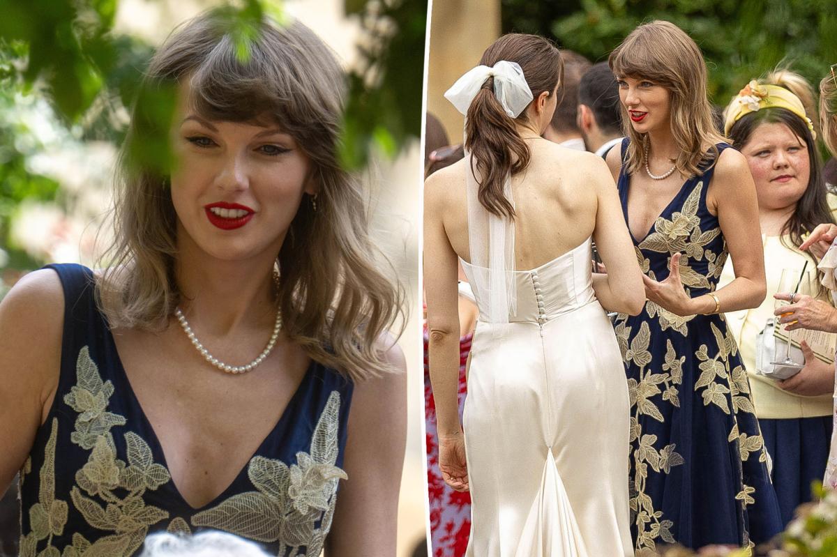 Taylor Swift turns up at Oli Jacobs & Laura Sisk's Real World wedding