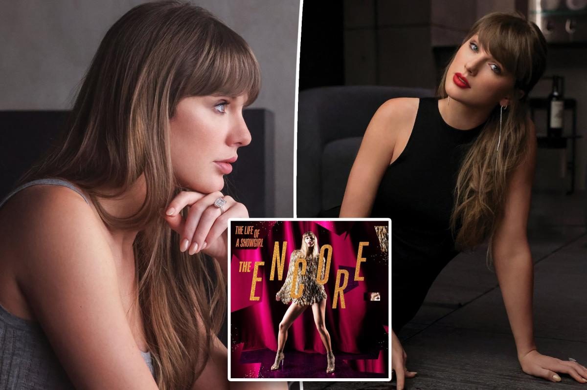 Taylor Swift shocks as ‘Encore’ deepens ‘Showgirl’ identity crisis