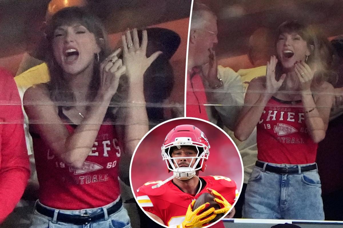 Taylor Swift Shouts 'My Husband' as Kelce Scores, Ring on Display