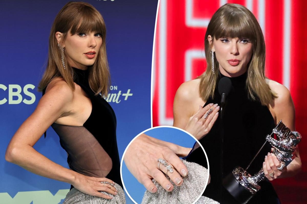 Taylor Swift dazzles at VMAs 2026 with a diamond ring that sparks buzz