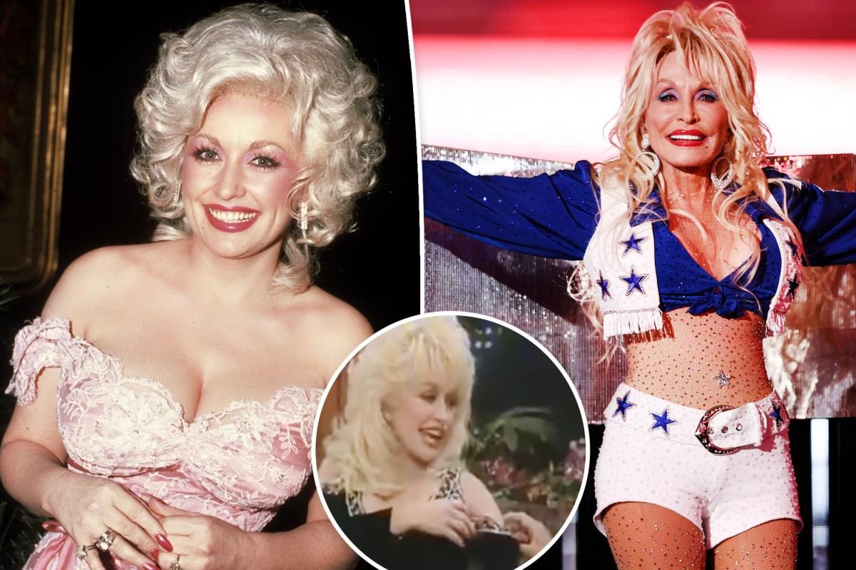 Dolly Parton's secret ink reveals a shocking scar