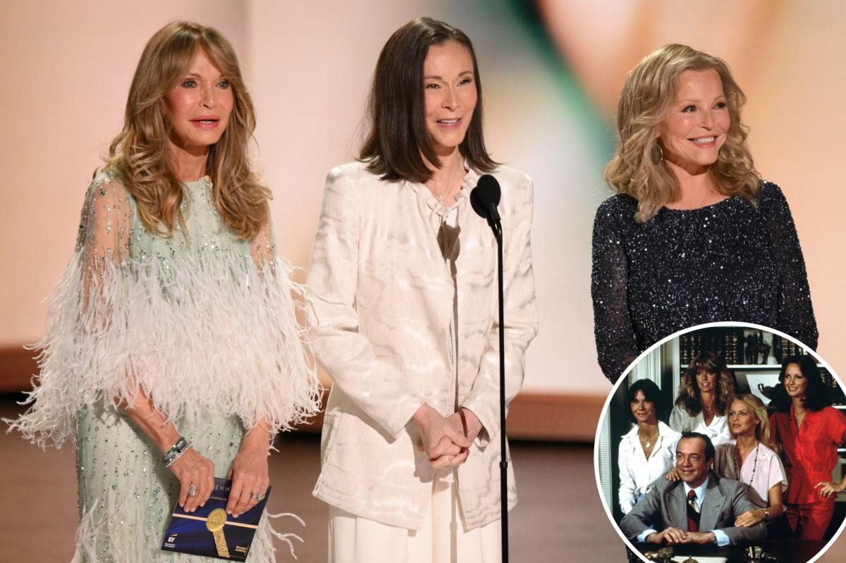 Farrah Fawcett's Angels Honored at Emmys—Jaclyn, Kate, Cheryl