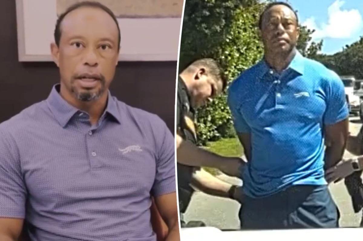 Tiger Woods' Unexpected Plea Flip After Jupiter Island Crash