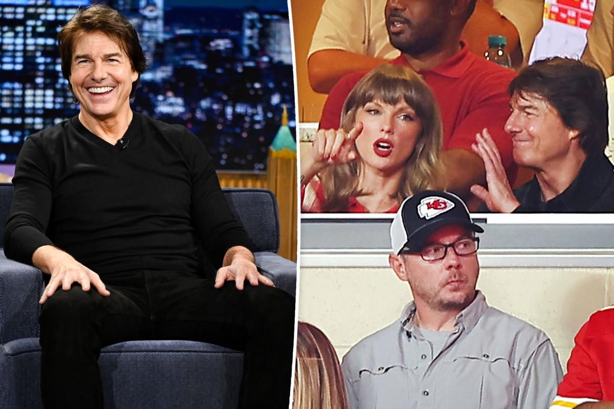 Tom Cruise says Taylor Swift taught him football at Arrowhead, stunned