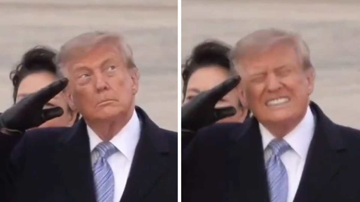 Trump Wobbles as Xi Arrives at Joint Base Andrews, Jets Roar