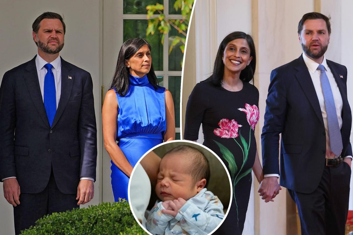 Usha Vance rips into Secret Service for guarding her 2‑month‑old son Alec