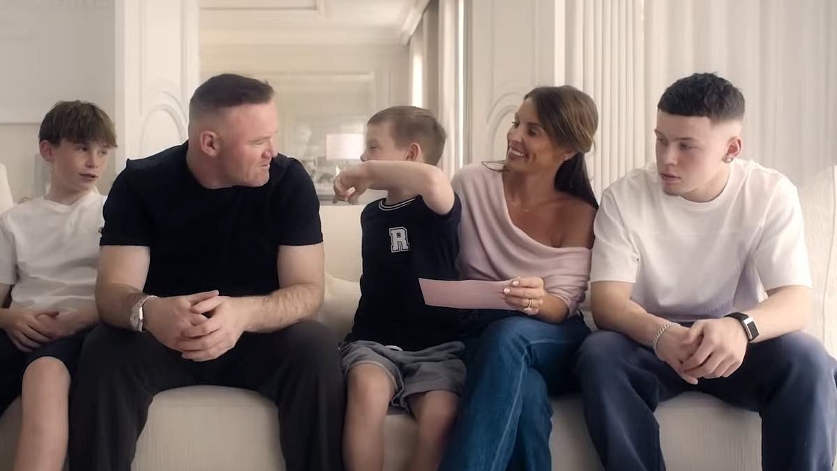 Wayne Rooney says no nanny to keep his boys' bond strong