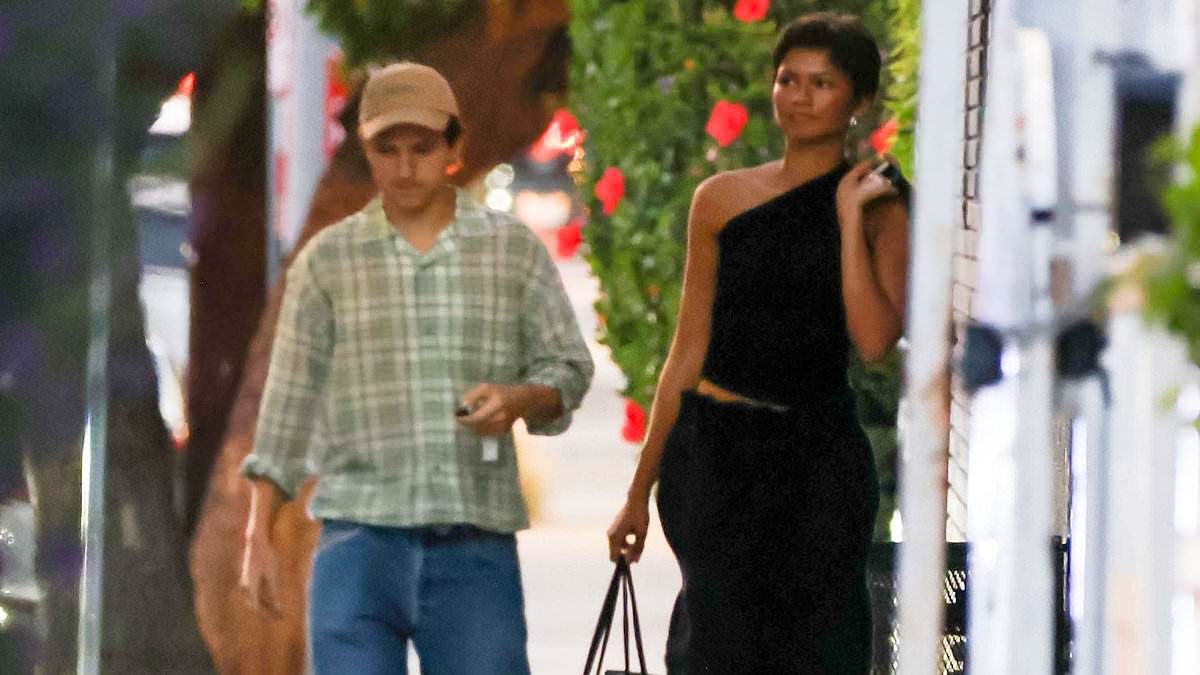 Zendaya & Tom Holland stun in chic at L.A. gallery after grand wedding